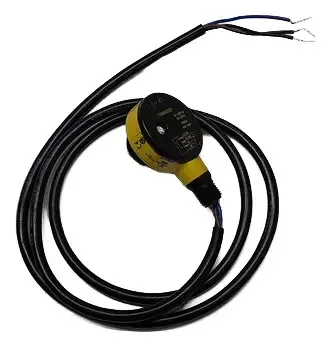 Sensor Óptico Banner T18aw3dq1 Com Cabo Soldado No Conector