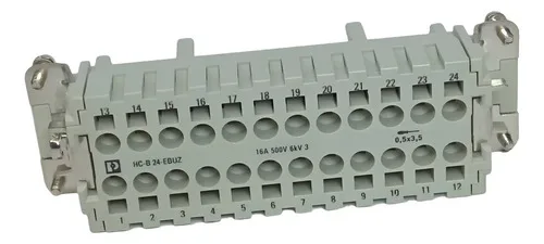 Bloco Terminal Blkstrip Phoenix Contact Hc-b 24-ebuz 1687927 Bege