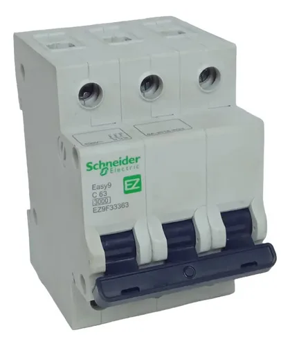 Disjuntor Termomagnético Schneider Easy9 Ez9f33363