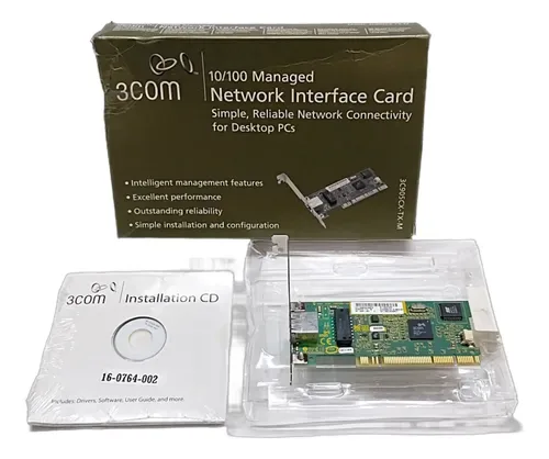 Placa De Rede 3com 3c905cx-tx-m 10/100mbps Pci Rj45