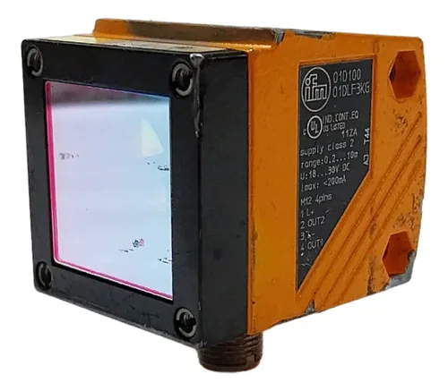 Laser Sensor Óptico De Distância Ifm 01d100 01dlf3kg 18-30v