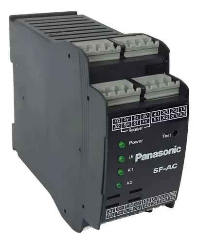 Relé De Segurança Para Cortina De Luz Sf-ac Panasonic 250vac
