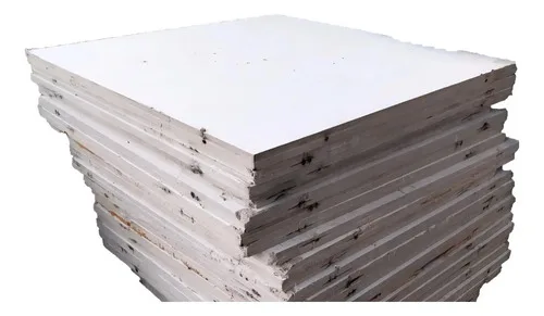 Forro De Fibra Mineral 1060×1060mm×40mm Amf Din4102 Unidade