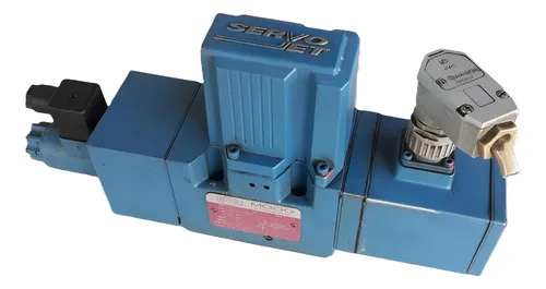 Válvula Hidráulica Netstal Moog D661z2743g Servo Jet 24vdc 110v