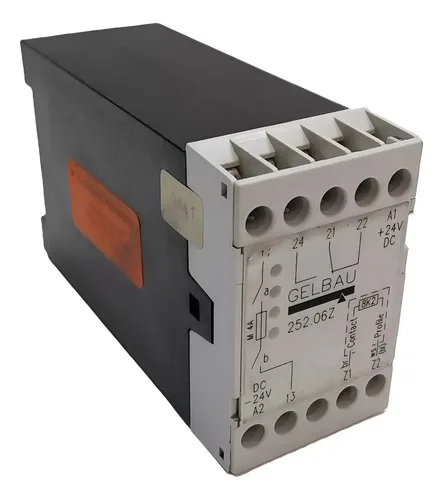 Controlador Relé De Segurança Gelbau 252.06z 24vdc 24vdc