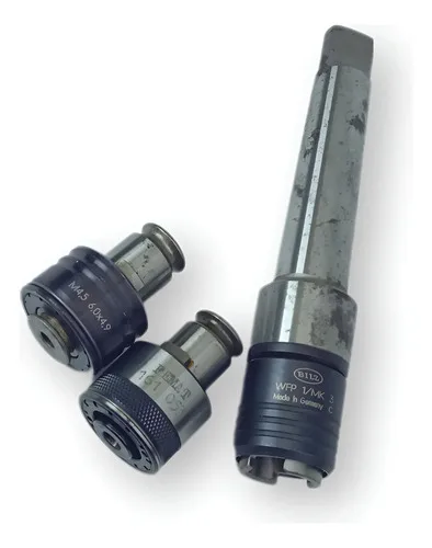 Suporte Para Ferramenta Bilz Wfp 1/mk 3 Cone Morse3 2 Pinças Preto E Prata