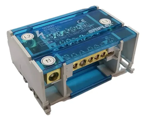 Bloco De Distribuição Eriflex 4 Polos 125a 690v