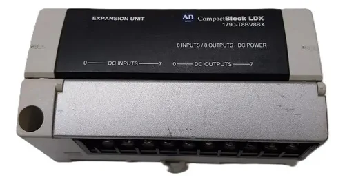 Terminal Bloco Expansão Allen Bradley Devicenet 1790-t8bv8bx