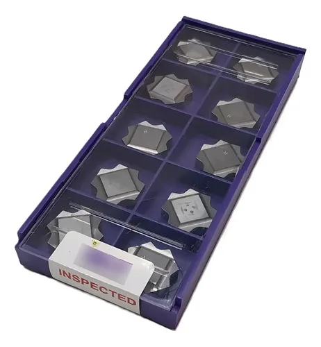 Inserto Pastilha Metal Duro Ikf Para Usinagem R:2.5 10uni Sem Voltagem