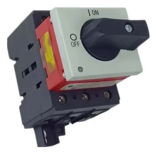 Chave Seccionadora Ge Ml2-063 600v 63a Preto/vermelho