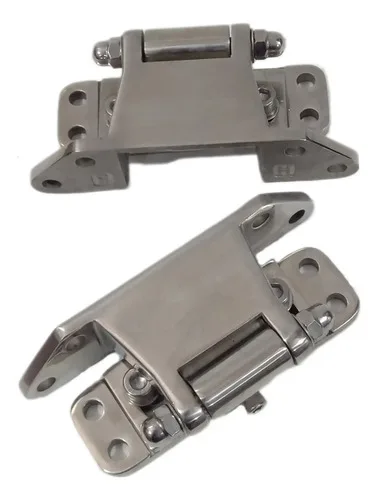 Par De Dobradiça Ajustável Sh Sk2-720 Cromada 180 Graus