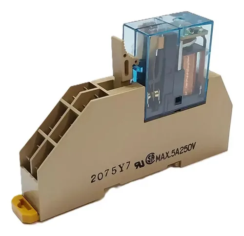 Relé Encapsulado Com Base Omron G7p-2 2585y7 24vdc 8 Pinos 24vdc