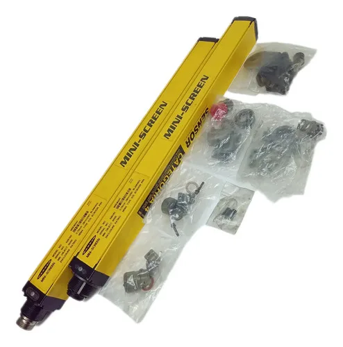 Cortina De Luz Banner Mse1624y Com Conectores Kit 2 Unidades