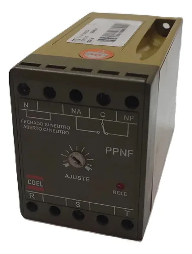 Relé Falta De Fase Coel Ppnf 380vca 380v