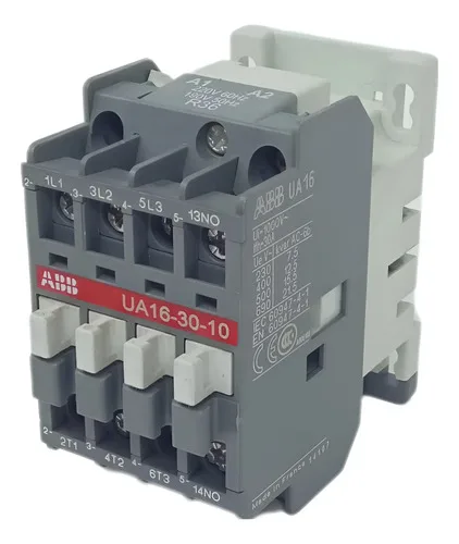 Contator Tripolar Abb Ua16-30-10 30a 220v 220v
