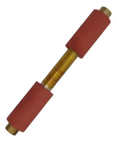 Rolo-cilindro-duplo-emborrachado 600mm × 85mm Vermelho Vermelho