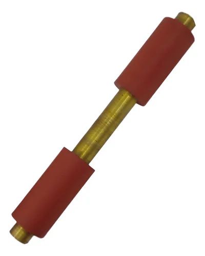 Rolo-cilindro-duplo-emborrachado 600mm×86mm Vermelho