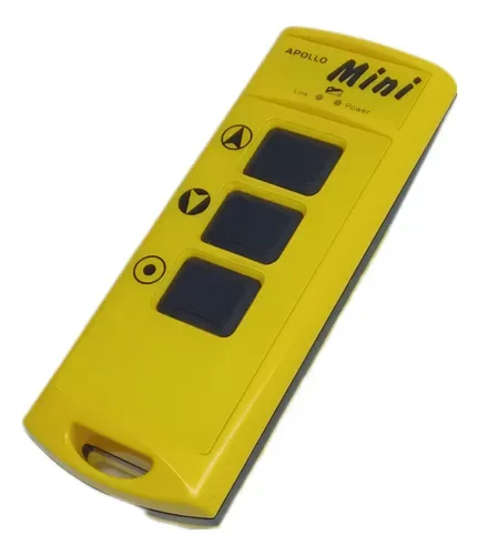 Controle Remoto De Rádio Apollo Mini30 Sem Bateria Amarelo