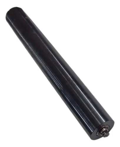Rolete Esticador Indústrial De Ferro 940mm × 125mm Com Eixo Preto