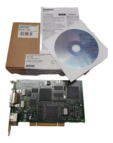 Siemens Placa De Comunicação Simatic Net Pc-cp 6gk1161-3aa01