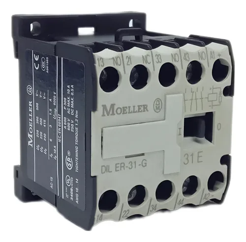 Contator Auxiliar Moeller Dil Er-31-g 24v 10a 24v