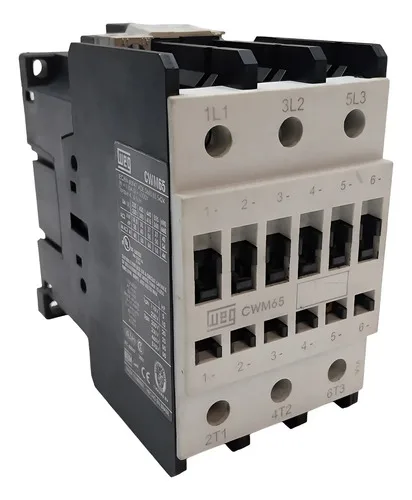 Contatora 110a  Weg Cwm65  110v Com Auxiliares  127v