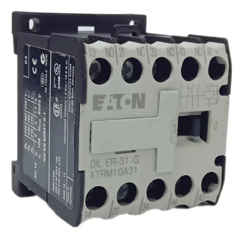 Contator Auxiliar Eaton Dil Er-31-g 24v 10a Xtrm1 0a31 24v