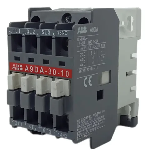 Contator Tripolar Abb A9da-30-10 220v 9a 220v