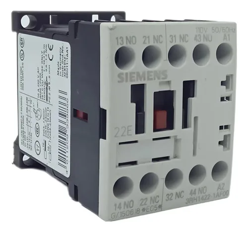 Contator Auxiliar Siemens Sirius 22e 110v 6a 110v