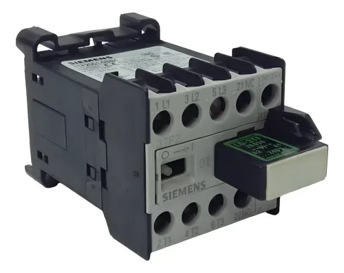 Contator Trip. 16a Siemens 3tf2001-0bb4 01e Bobina 24vdc 3cv 24v