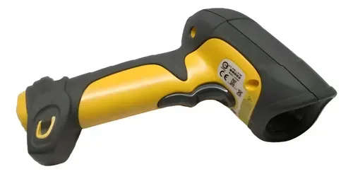 Leitor Código De Barras Motorola Symbol Ls3408-fz20005r Novo 4,5-14vdc Amarelo Sem Cabo