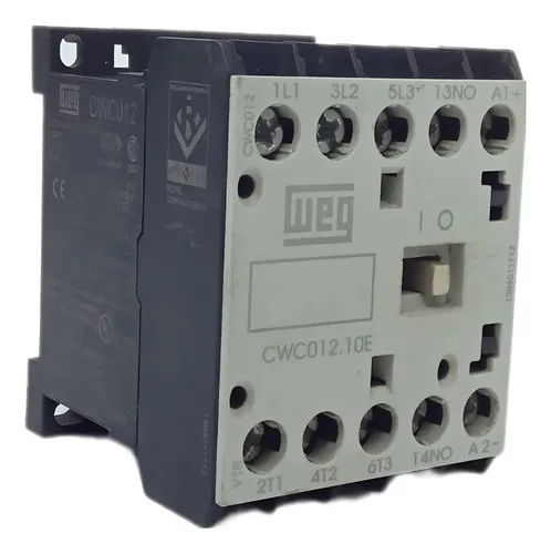 Mini Contator Weg Cwc012.10e 1na 220v 12a 220v