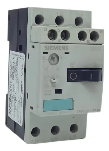 Disjuntor Motor Siemens Sirius 3rt1011-1fa10 3,5a-5a 127/220v 50-60hz