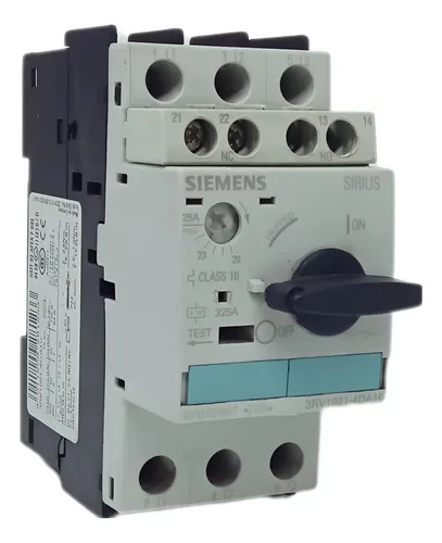 Disjuntor Motor Siemens 3rv1021-4da10 20-25a 110220 V 50-60hz
