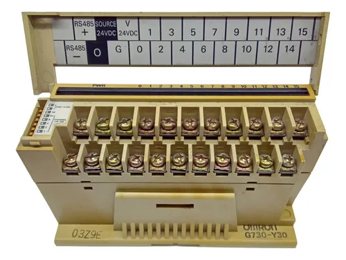 Omron Módulo Terminal Entrada G730-vid16-b 24vdc Com Base