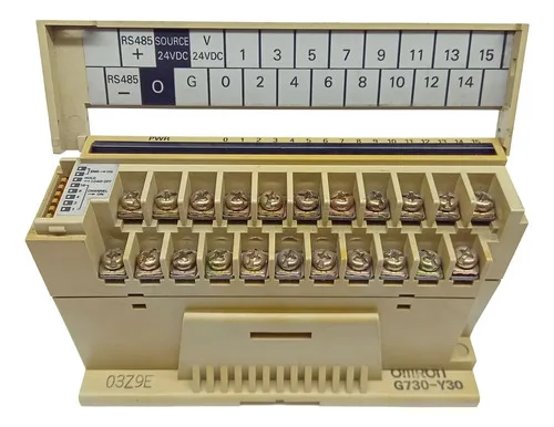 Omron Módulo Terminal De Saída G730-vod16-b 24vdc Com Base
