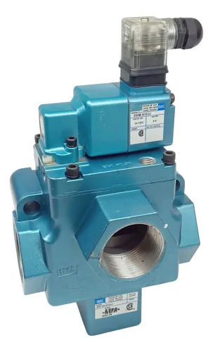 Válvula Solenóide Pilotada Mac 58d-43-612jj 150psi 3 Vias