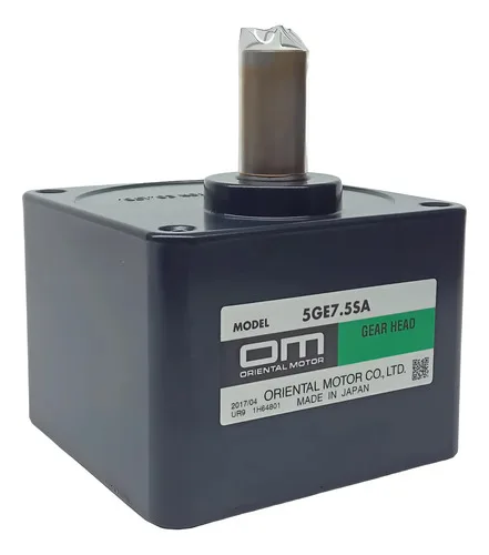 Redutor De Eixo Para Motor 1:7.5 Oriental Motor 5ge7.5sa Sem Voltagem