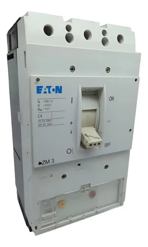 Disjuntor Tripolar Caixa Moldada 630a Eaton Lzm-3 Sem Bobina