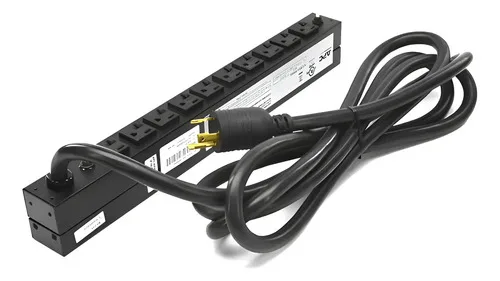 Rack Pdu Basic 10 Tomadas Apc Ap9560 120vac 24a Cabo 3m Preto 127v