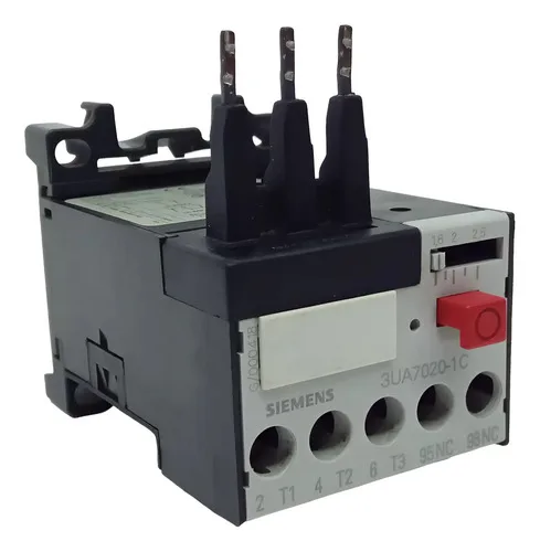 Relé De Sobrecarga Bimetálico Siemens 3ua7020-1c 1,6-2,5a 127v