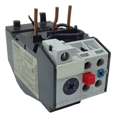 Relé Térmico Tripolar Siemens 3ua50 00-1k 8-12,5a 600vac 127v