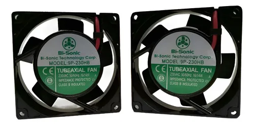 Ventoinha Cooler Bi-sonic 9p-230hb 230vac 16/14w O Par