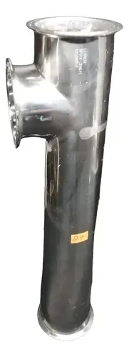 Tubo Inox 316 Tc 4 Polegadas Polido Comprimento 576mm