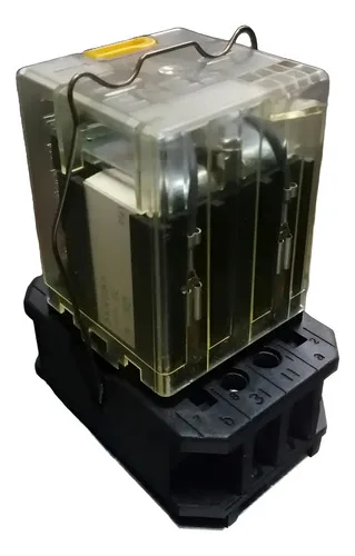Relé Elesta Skrd85 10a 220v Bobina 24vdc Com Base