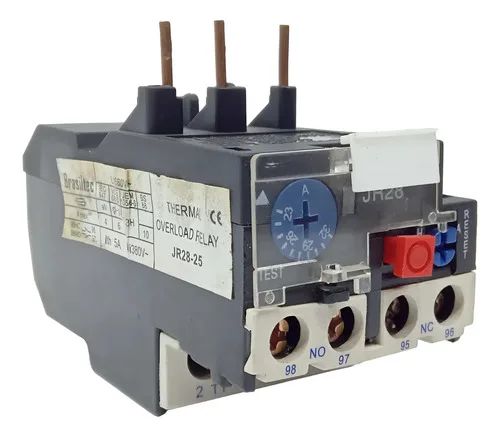 Relé Térmico Tripolar Brasiltec Jr28-25 23-32a 660vac 127v