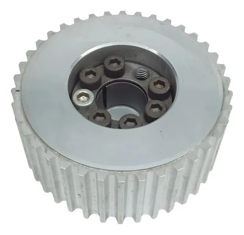 Polia Dentada Com Anel De Aperto Em Alumínio 38 Dentes 95mm Sem Voltagem