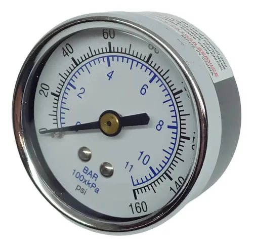 Manômetro De Pressão 102d-204f 2pol 1/4npt 160psi