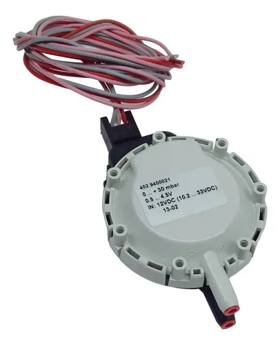 Sensor De Pressão Huba Control 402.9400021 30mbar 12vdc