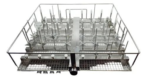 Cesto De Lavagem De Vidraria Pra Esterilização E Laboratório